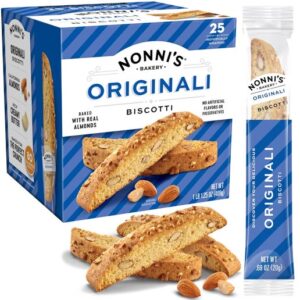Nonni's Bakery Origianli Biscotti Individually Wrapped 25ct